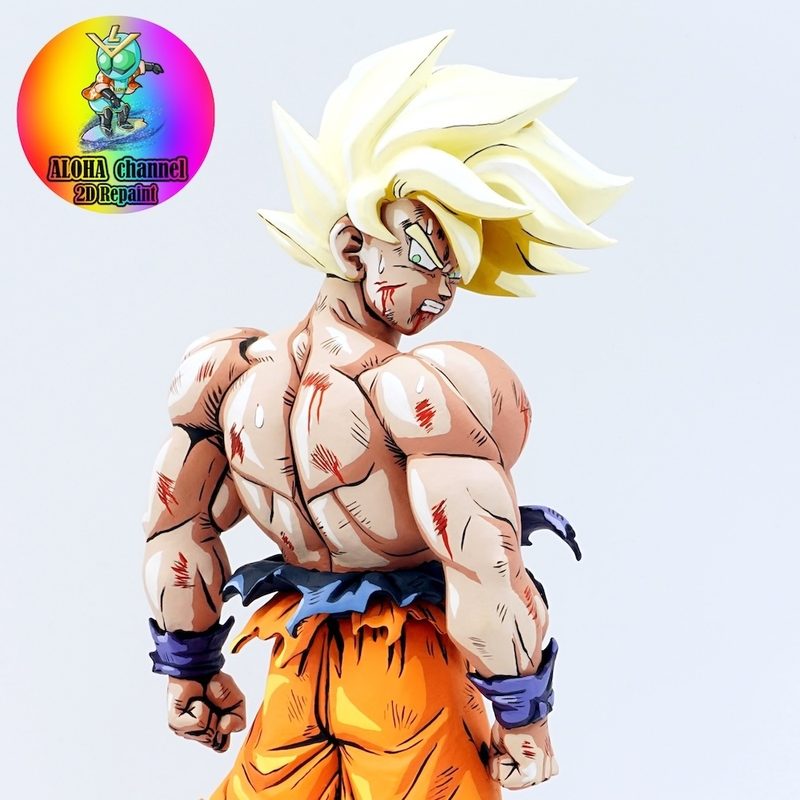 Son Goku Super Saiyan repaint - 1